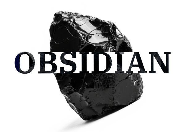 obsidian stone